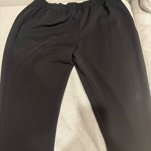 dip Women's Wide Leg Black Pull-On Pants